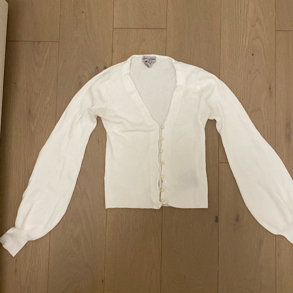 Pearl Button Cardigan